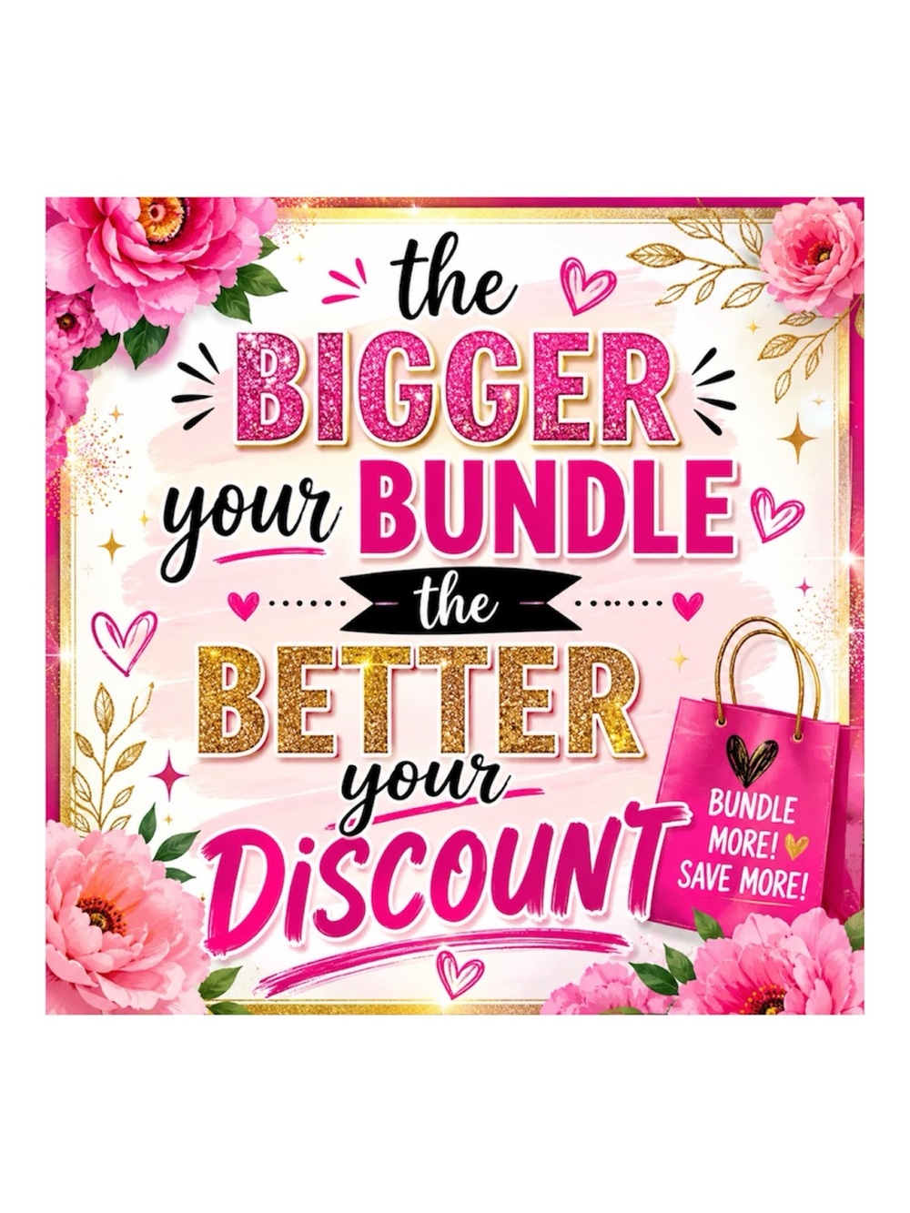 Bundle Sale going on now !!!!